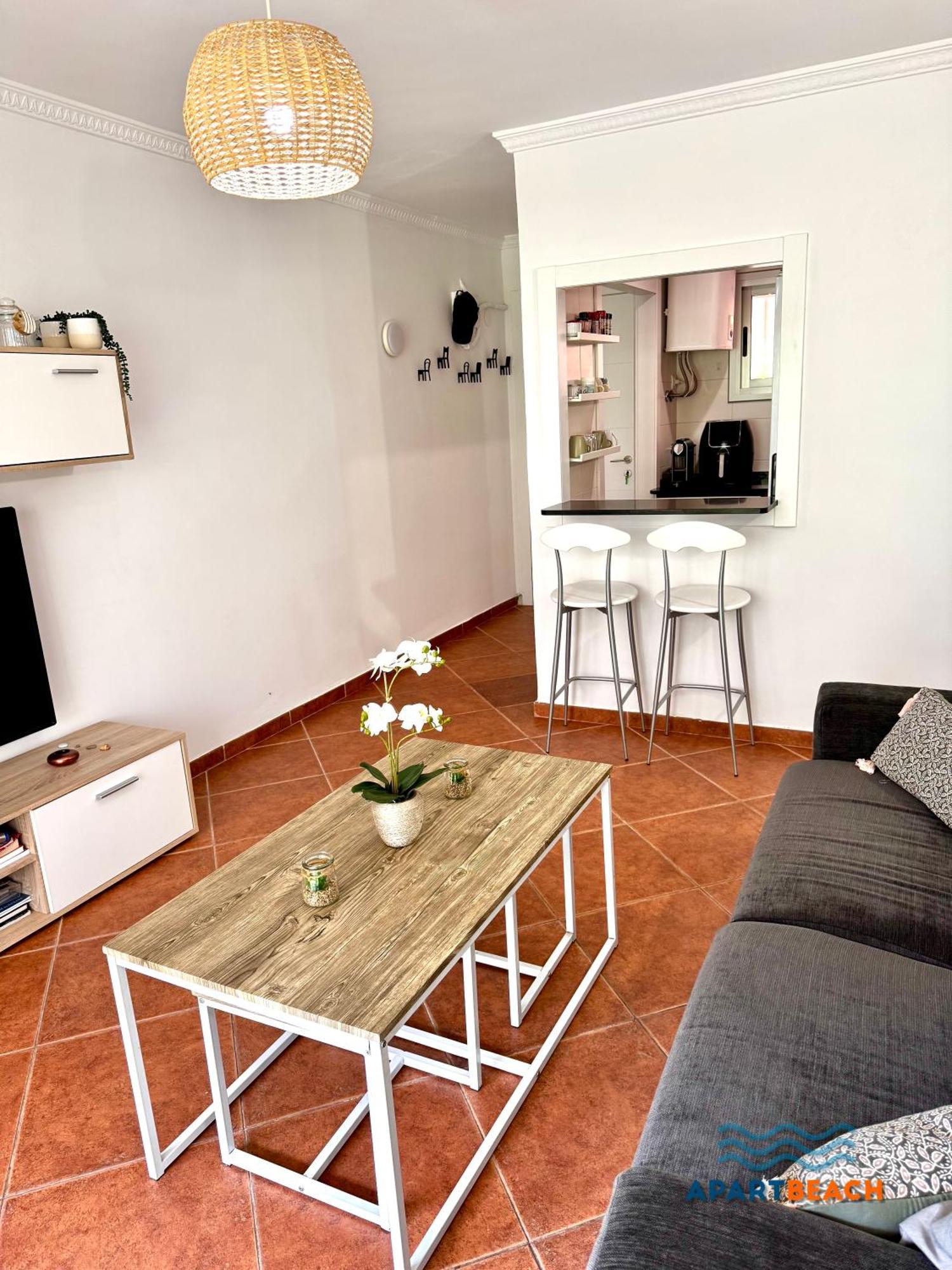 Apartbeach Dms I 108 Climatizado Y Frente Playa ลาปีเนดา ภายนอก รูปภาพ
